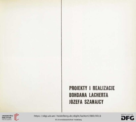 Projekty i realizacje - Bohdana Lacherta - Józefa Szanajcy