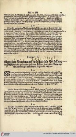 Caput II: Eigentliche Benennungen und figuerliche Vorstellung [...]