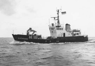 Tonnenleger "Eversand" vor Bremerhaven/Unterweser