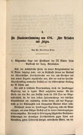 Rätia : Mittheilungen d. Geschichtsforschenden Gesellschaft von Graubünden. 1, 1. 1863