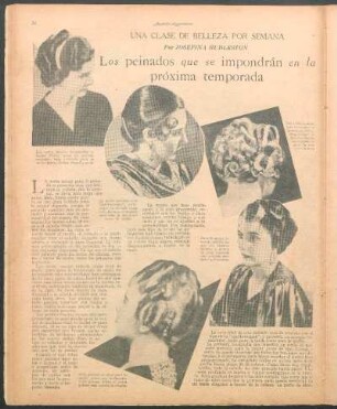 Los peinados que se impondrán en la próxima temporada : Una clase de belleza por semana