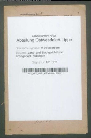 Erblasser: Grewe, Eva Maria: