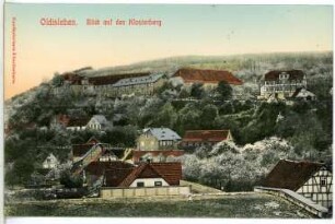 Oldisleben. Blick auf den Klosterberg