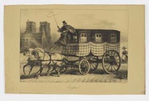 Ecossaise, Blatt 6 der Folge "Voitures publiques"