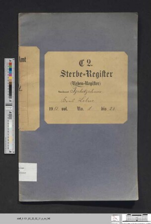 Sterberegister Güldendorf 1913