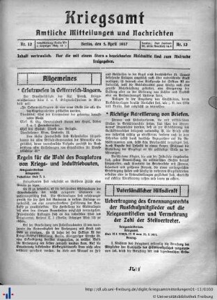 Nr. 12, 05.04.1917
