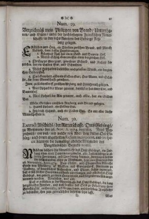 Num. 30. - Num. 47.
