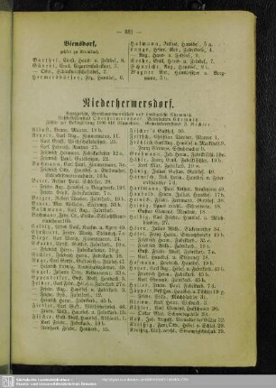Niederhermersdorf