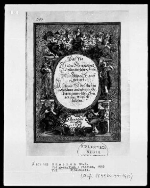 Passio unseres Herrn und Heilands Jesu Christi. Mit schönen Figuren geziert — Titelblatt