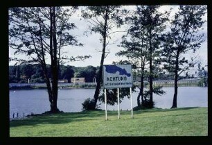 Grenze Glienicker See 15.9.72.