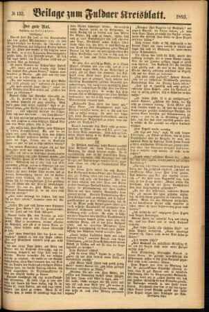 Zweite Ausgabe vom Samstag, den 11. November 1893.