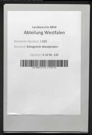 Aushebungen (conscriptions) im Fuldadepartement