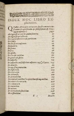 Index Hoc Libro Explicatorum.