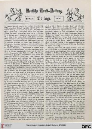 Beilage zu Nr. 29, 30