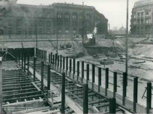 Spreeverlegung Königsplatz Berlin, Deutschland, 1939