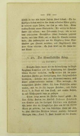 48. Der schmalkaldische Krieg
