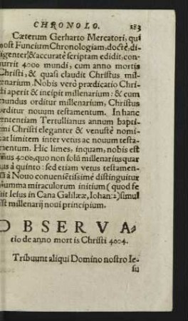 Observatio de anno mortis Christi 4004.