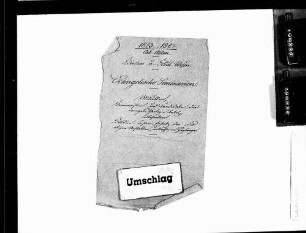 Seminaristen und Kandidaten (1823-1830)