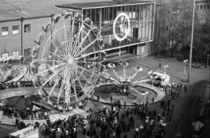 Basel: Karussells, von oben