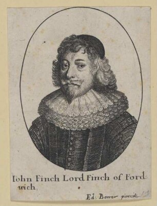 Bildnis des Iohn Finch Lord Finch of Fordwich