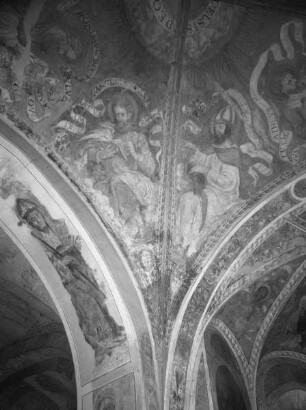 Die Kirchenväter — Der heilige Hieronymus und der Evangelist Markus