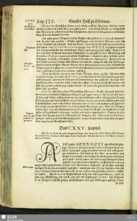 Das CXXV. Capitel