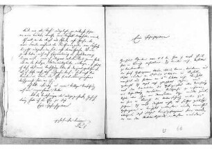 Jonathan Winter, Lörrach, an Johann Baptist Bekk: Verhör von Gustav Struve, Karl Blind und anderen Freischärlern, 14.10.1848, Bl. 66.