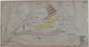 Verkehrsmuseum (nicht realisiert) – Variante II: Lageplan. Berlin-Charlottenburg, Wandalenallee/Jafféstraße