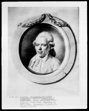 Bildnis Christoph Lichtenberg