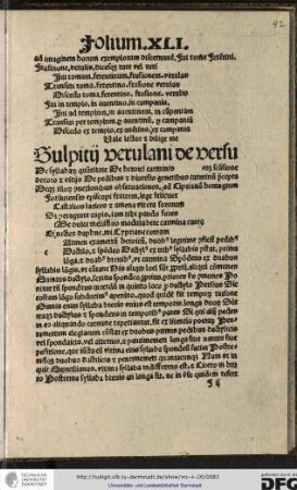 Sulpitii Verulani de versuum scansione.