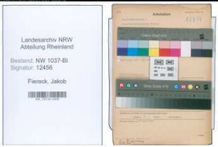 Entnazifizierung Jakob Fiereck , geb. 24.07.1903 (Polizeibeamter)