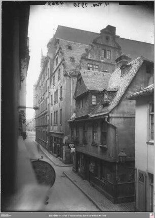 Münzgasse 12 und 18-20 von Osten