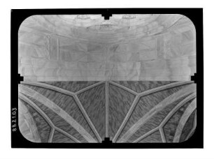 Berlin-Mitte. Friedrichswerdersche Kirche (1824-1830; K. F. Schinkel, Erneuerung 1844; F. A. Stüler, Wiederherstellung 1982-1987). Kreuzgewölbe