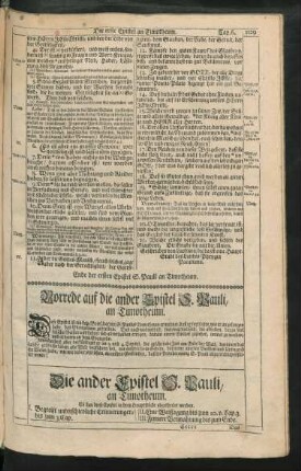 Die ander Epistel S. Pauli, an Timotheum