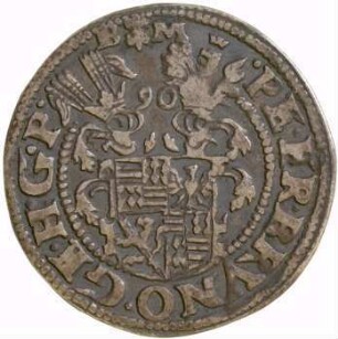 Münze, 1/4 Taler, 1590