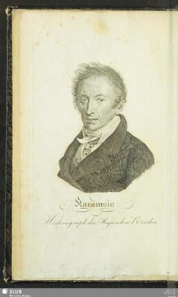 Karamsin Historiograph des Russischen Reiches