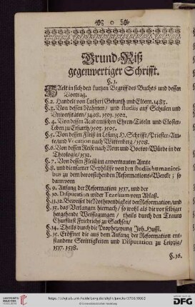 Grund = Riß gegenwertiger Schrifft