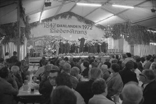 125jähriges Jubiläum des Männergesangvereins "Liederkranz 1847 Karlsruhe-Daxlanden"
