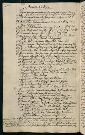 373-387, Annus 1729 - Annus 1730