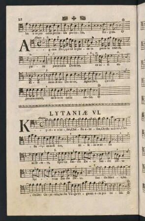 22-26, Lytaniae VI.