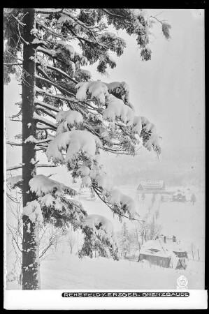 Rehefeld im Erzgebirge, Grenzbaude im Winter