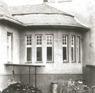 Cottbus, Sielower Straße 37. Sorbische Oberschule (ehemalige Lehrerbildungsanstalt; 1910, Erweiterung 1929)