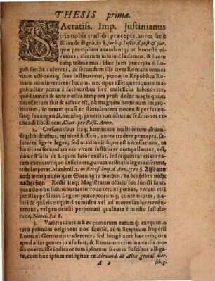Diss. continens qualitates substantiales banni, nec non causas, ob quas declaratio in bannum imperiale fieri iure queat