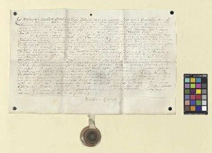 Revers des Benedikt von Rosenbusch über die ihm vom Abt des Klosters Fulda Placidus [von Droste] laut seiner im Wortlaut inserierten Urkunde vom selben Tag verliehene Propstei Thulba.