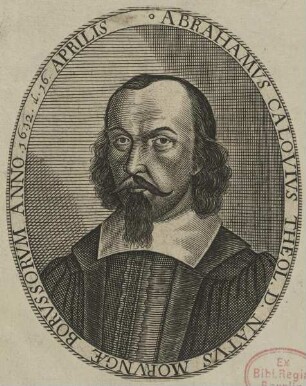 Bildnis des Abrahamvs Calovivs