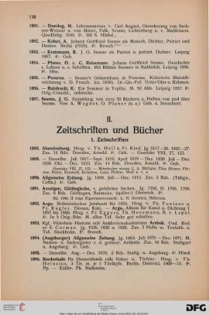 Zeitschriften (Nr. 1088-1164)