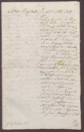 Protokoll über den Grenzumgang und die Beilegung der Streitigkeiten zwischen den Gemeinden Münzesheim, Oberacker und Unteröwisheim