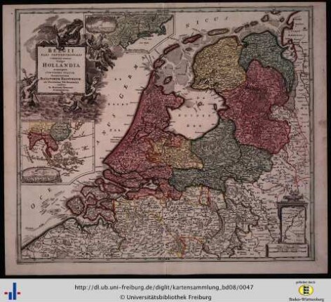 Belgii pars septentrionalis communi nomine vulgo Hollandia.