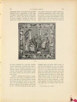 L'Accademia di Platone rappresentata in un musaico Pompeiano
