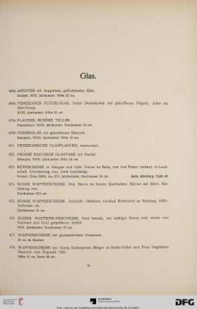 Glas (Nr. 469a-517)